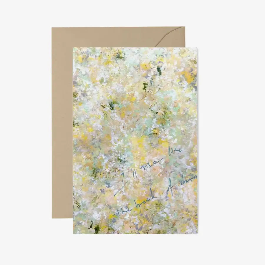 Kim Da Young - I'll Be Back on a Bright and Sunny Day Postcard & Envelope Set - Marpple Shop - Postcard - Harumio