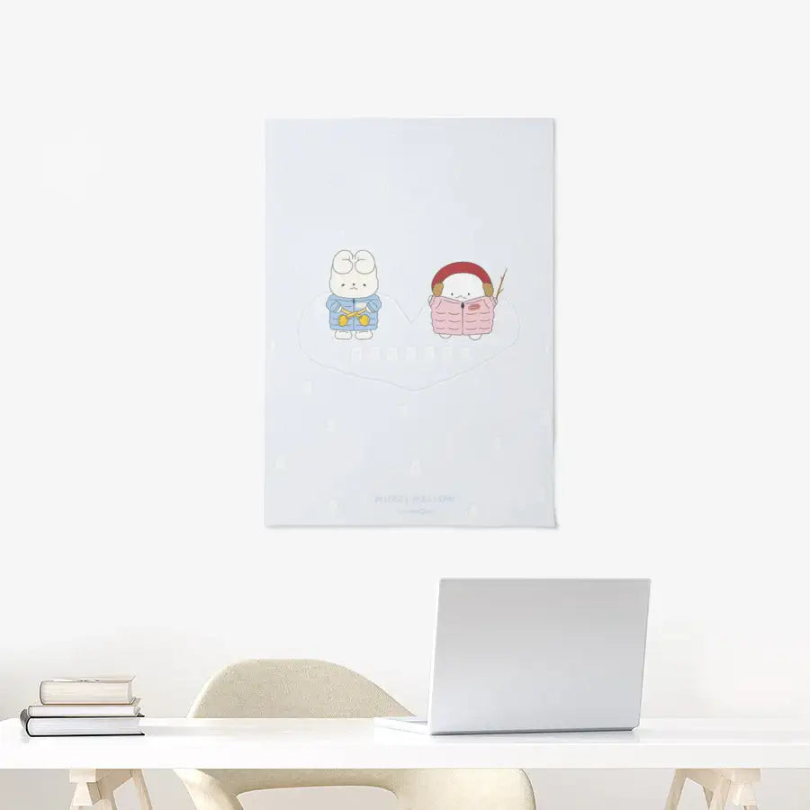 Yun Hee Que - Muzzy Mellow Fabric Poster - Marpple Shop - Fabric Poster - Harumio