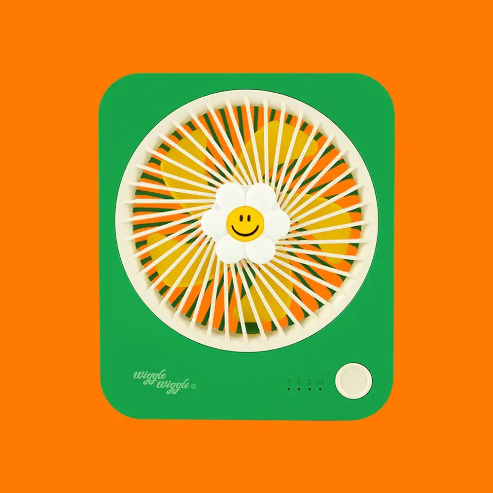 Wiggle Wiggle - Smile We Love Slim Portable Fan - Wiggle Wiggle - Portable Fan - Harumio