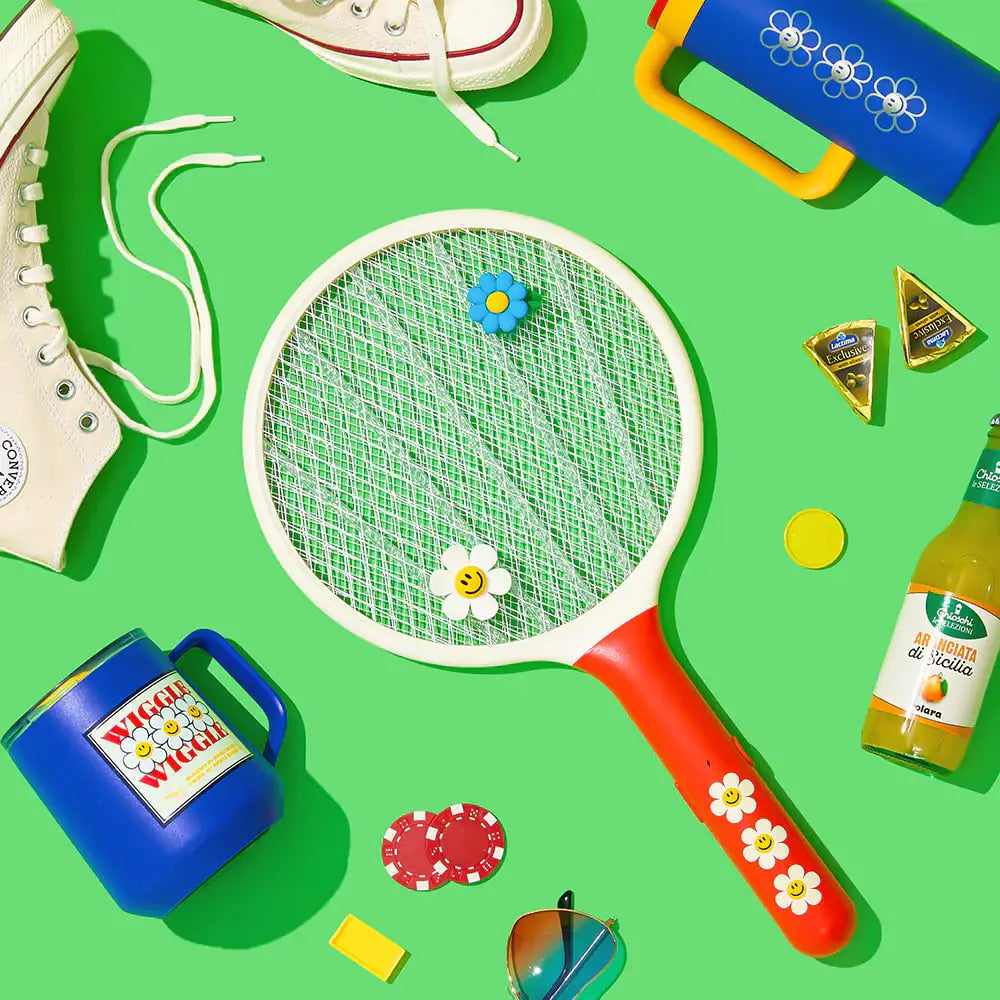 Wiggle Wiggle - Smile We Love Color Electric Fly Swatter - Wiggle Wiggle - Fly Swatter - Harumio
