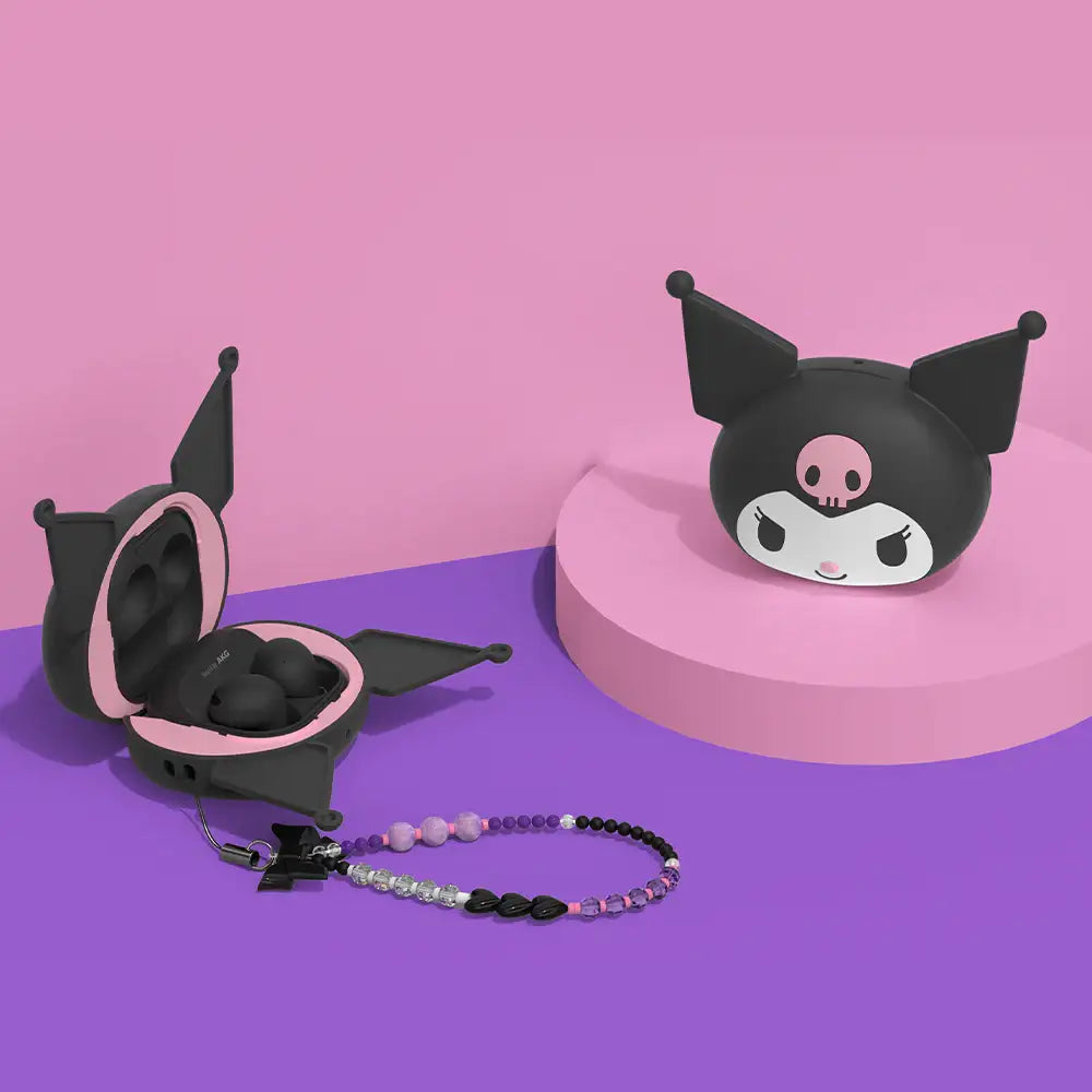 ◆SLBS◆ Cinnamoroll Galaxy Buds Cover with Bead Strap 88002 Cinnamoroll Galaxy Buds Cover with Bead Strap Limited