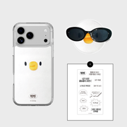 BEBE!Ori x SLBS - Bebe the Ori Face Clear Magnet Case 3-Piece Set (iPhone 17 Series)