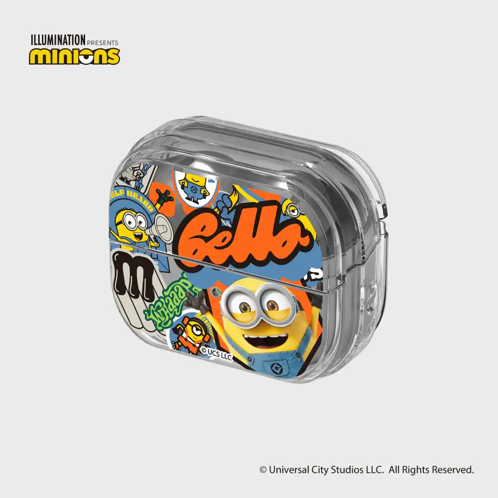 SLBS - Minions Clear Cover (Galaxy Buds3 Pro) - SLBS - Buds Case - Harumio
