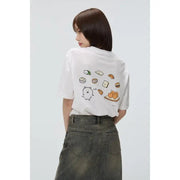 SPAO x Damgomi - Damgomi Short Sleeve T-shirt (MIX) - SPAO - T-shirt - Harumio