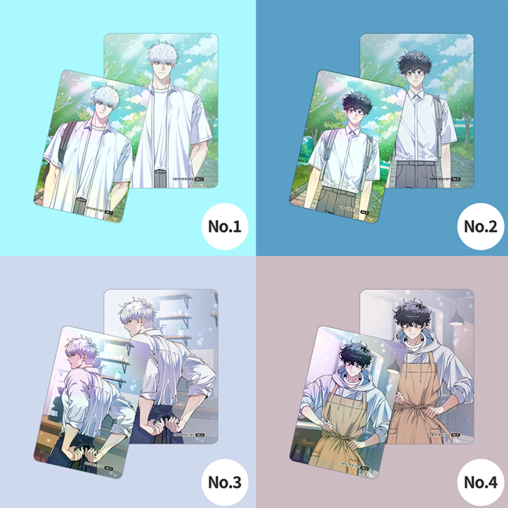 Cherry Blossoms After Winter - Webtoon Photocard Collection (8 Types) - Webtoon Shop - Photocard - Harumio