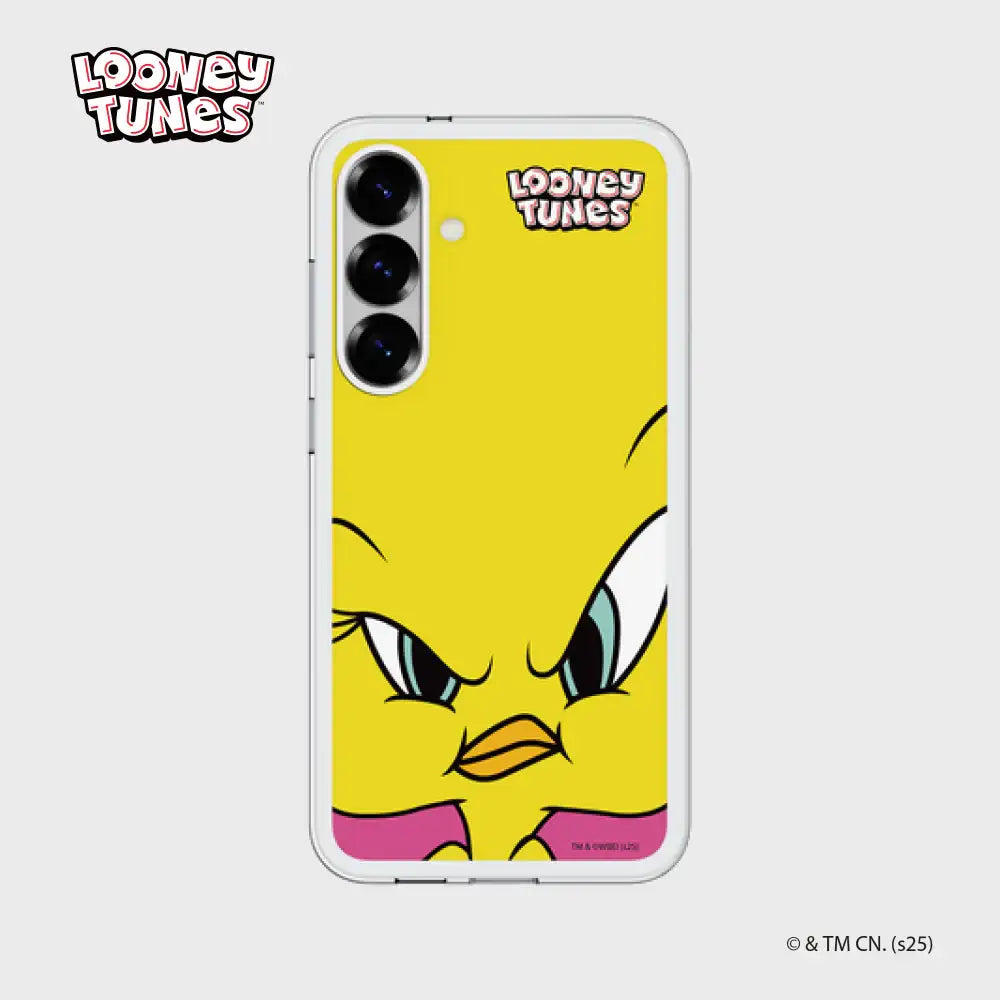 SLBS - Looney Tunes Tweety Close Up Flip Suit Card (Galaxy S25 Series) - SLBS - flipsuit card - Harumio