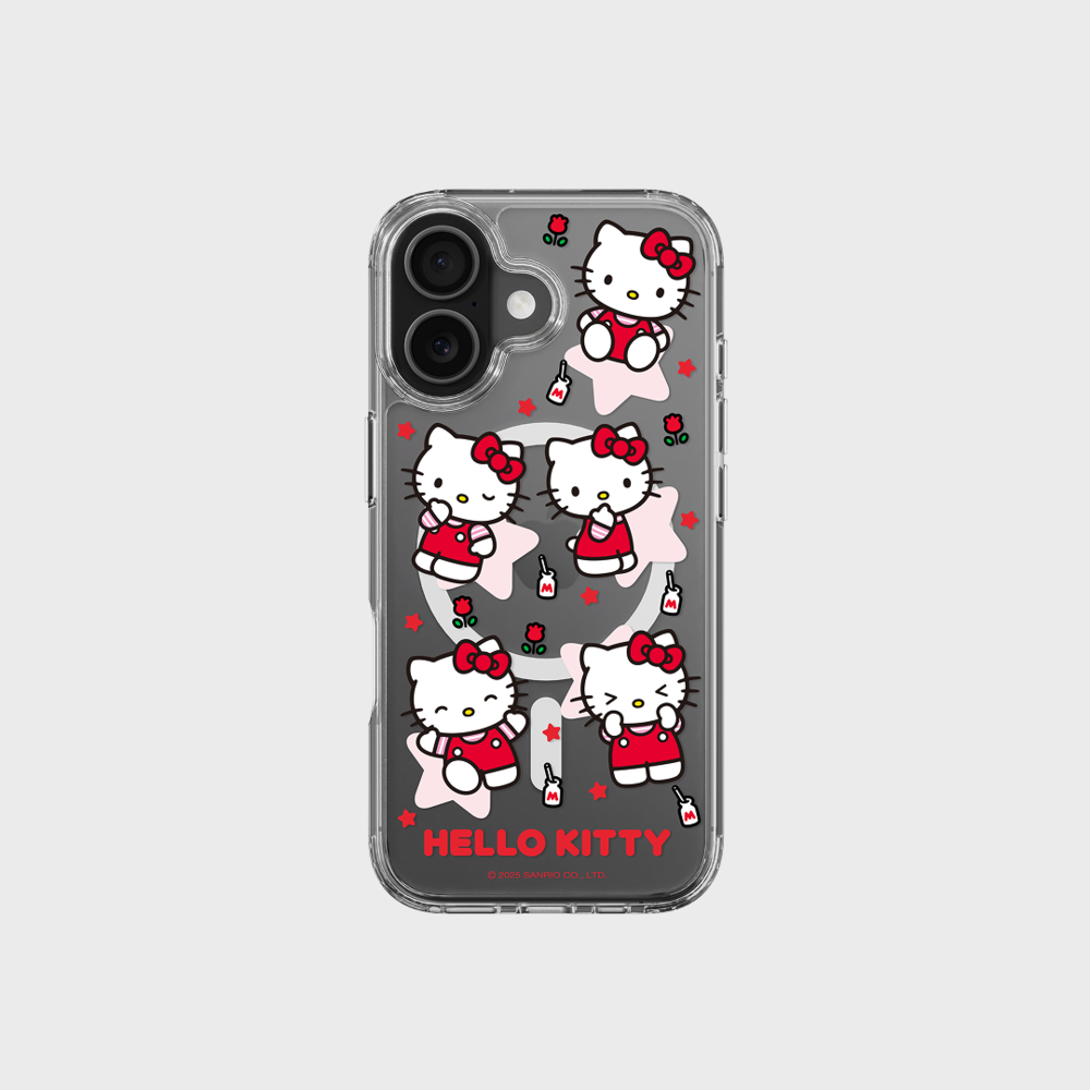 SLBS - Hello Kitty Pattern MagSafe Case (iPhone 17 Series)