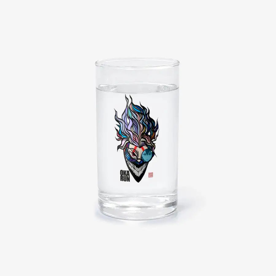 Miki Cat - Dandadan Okarun Glass Cup - Marpple Shop - Glass Cup - Harumio