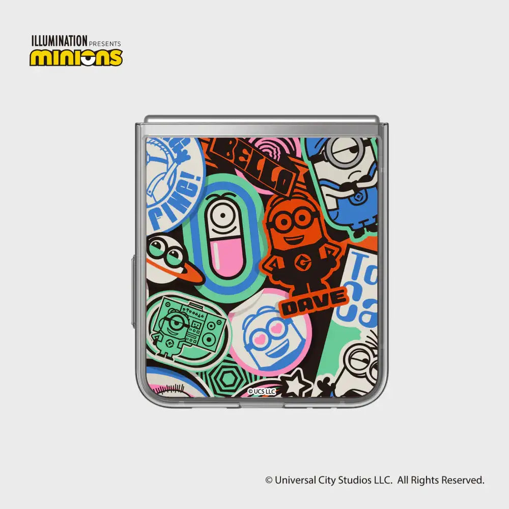 SLBS - Minions Flip Suit Card (Galaxy Z Flip6) - SLBS - flip suit card - Harumio
