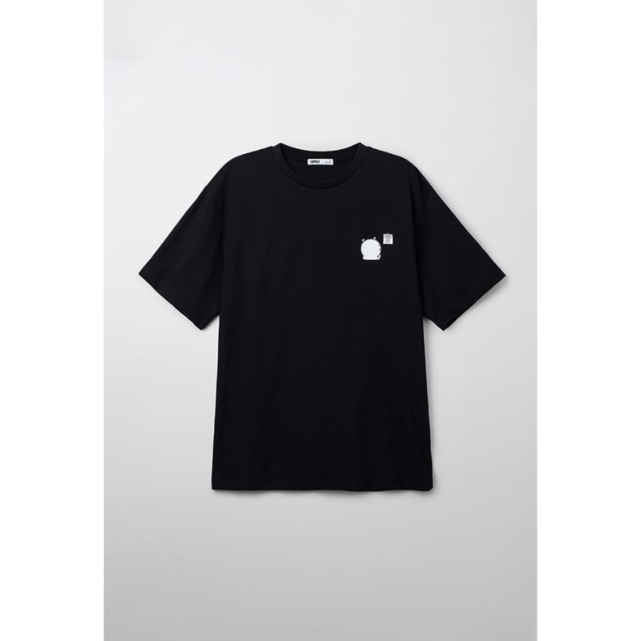 SPAO x Damgomi - Damgomi Short Sleeve T-shirt (BLACK)