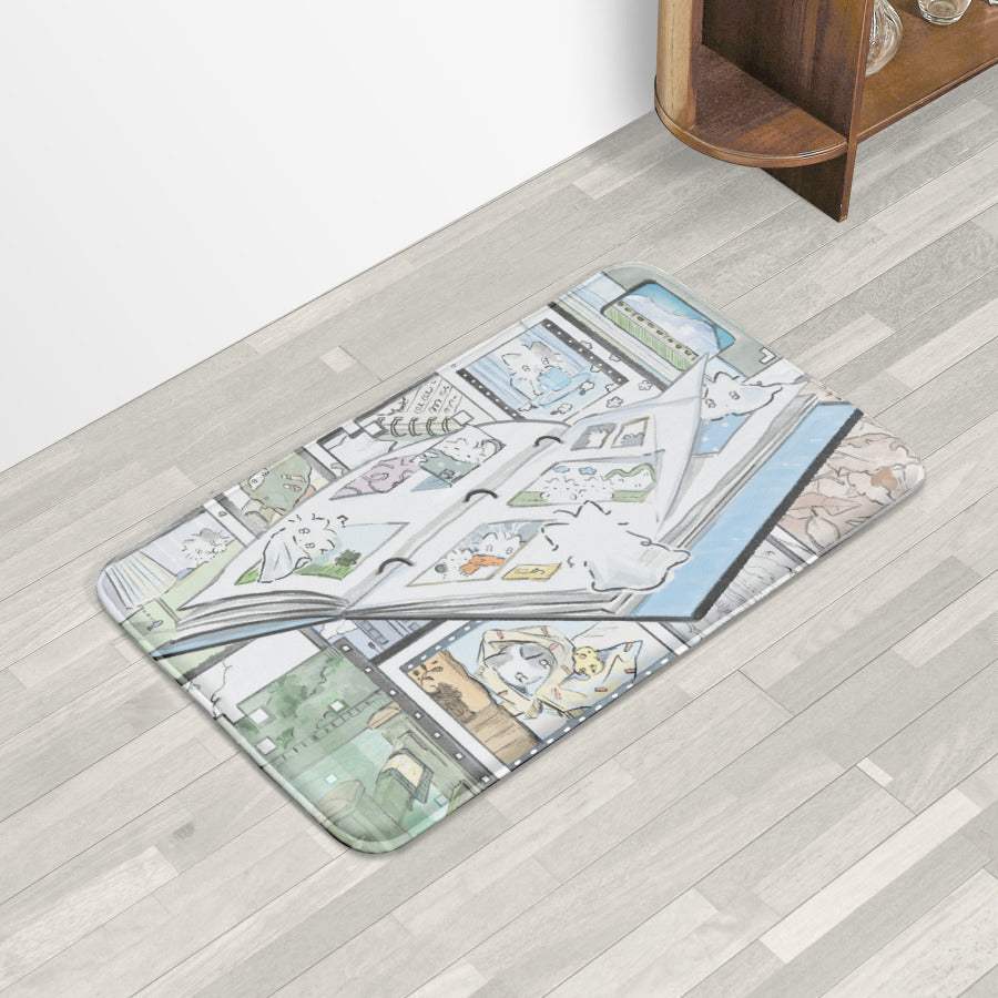 Blowing Friends - Hot & Cold Memories Mat - Marpple Shop - Mat - Harumio