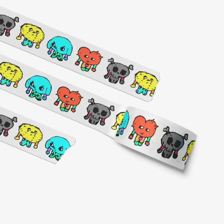 Lilaclot - Cutie Heads Masking Tape - Marpple Shop - Masking Tape - Harumio