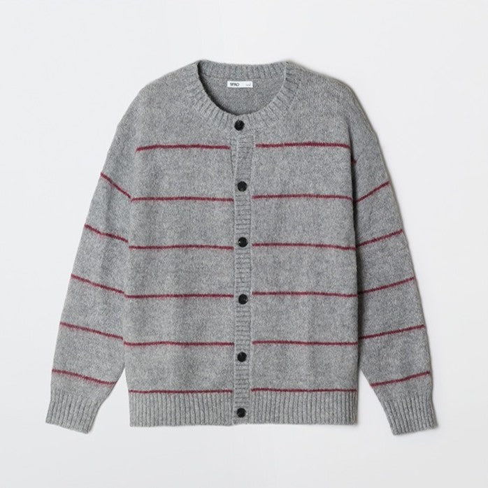SPAO - Hairy Round Neck Cardigan