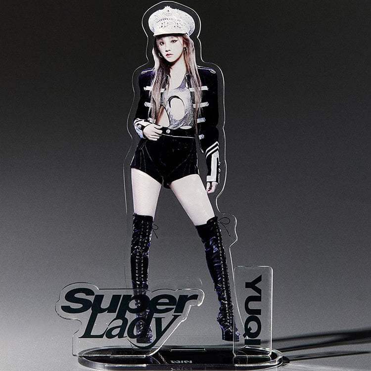 (G)I-DLE - Acrylic Stand (Version 2) - Line Friends Square - Acrylic Stand - Harumio