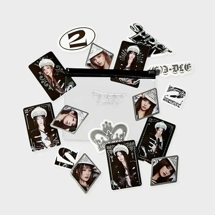 (G)I-DLE - Sticker Pack - Line Friends Square - Sticker - Harumio