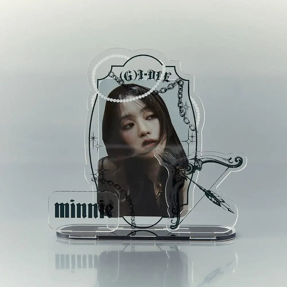 (G)I-DLE - Photocard Stand (Version 0) - Line Friends Square - Photocard Stand - Harumio