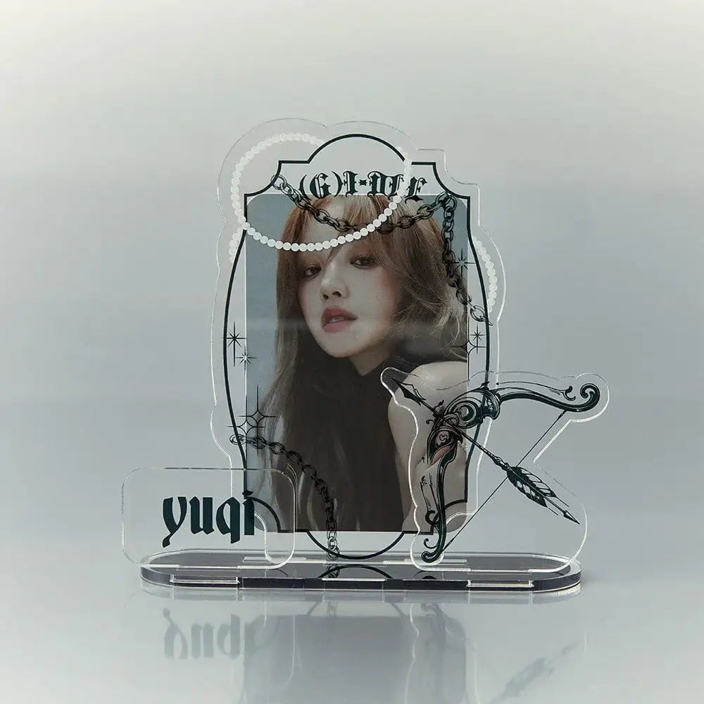 (G)I-DLE - Photocard Stand (Version 0) - Line Friends Square - Photocard Stand - Harumio