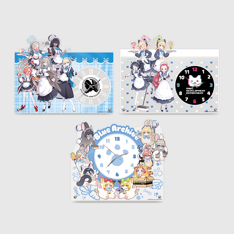 Blue Archive x ANIPLUS - 2nd Anniversary Acrylic Clock