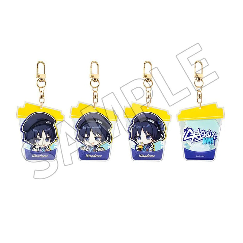 Genshin Impact x Mega MGC Coffee - Acrylic Keyring (Random)