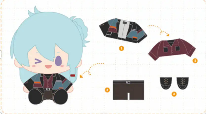 Ensemble Stars - Warm Winter Doll Vol2 - Mofun - Accesories - Harumio