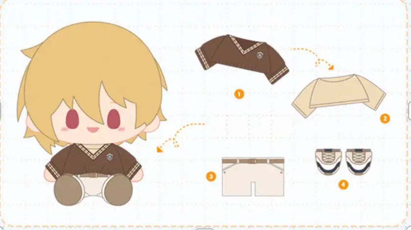 Ensemble Stars - Warm Winter Doll Vol2 - Mofun - Accesories - Harumio