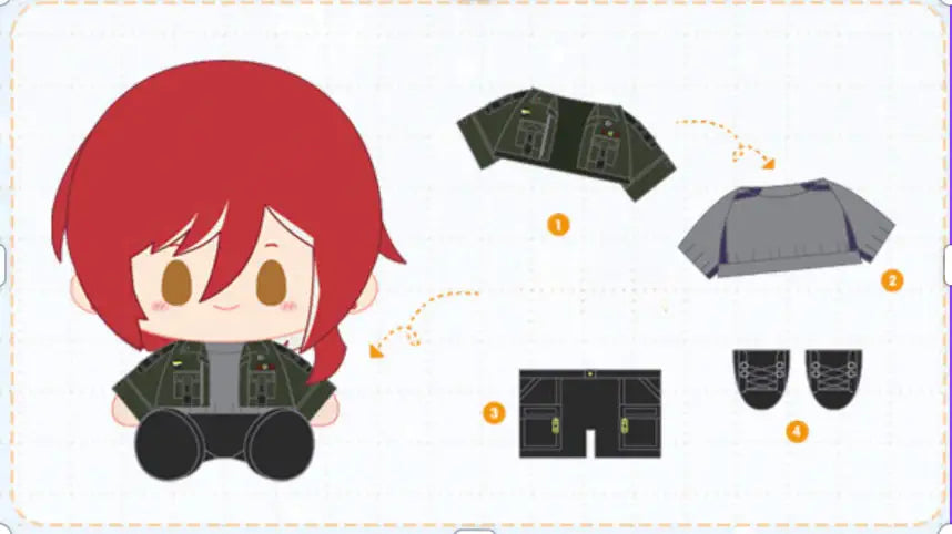 Ensemble Stars - Warm Winter Doll Vol2 - Mofun - Accesories - Harumio