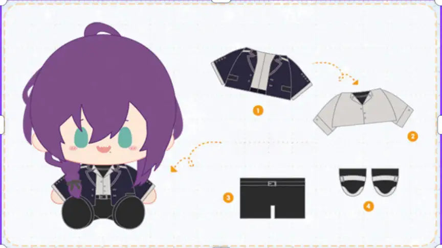 Ensemble Stars - Warm Winter Doll Vol2 - Mofun - Accesories - Harumio