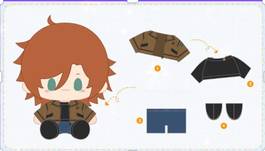 Ensemble Stars - Warm Winter Doll Vol2 - Mofun - Accesories - Harumio
