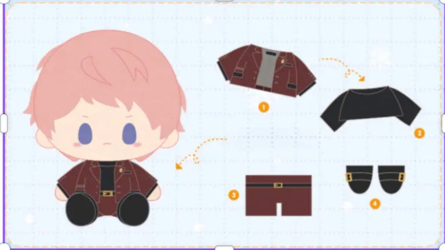 Ensemble Stars - Warm Winter Doll Vol2 - Mofun - Accesories - Harumio