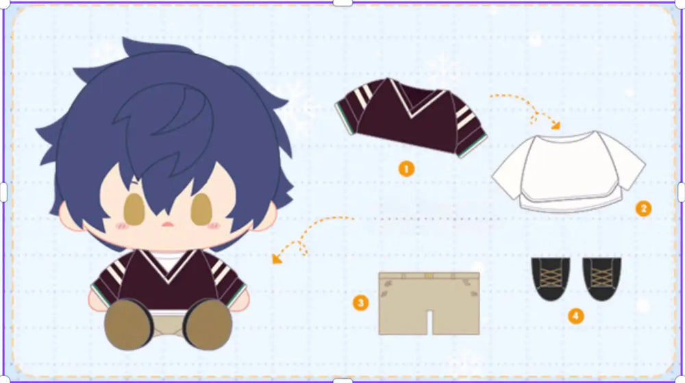 Ensemble Stars - Warm Winter Doll Vol2 - Mofun - Accesories - Harumio