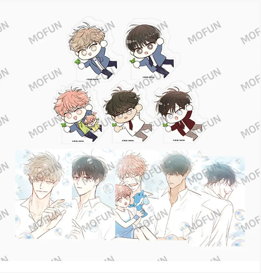 Green Apple Paradise - Acrylic Minipick Set - Green Apple Paradise - Accessories - Harumio