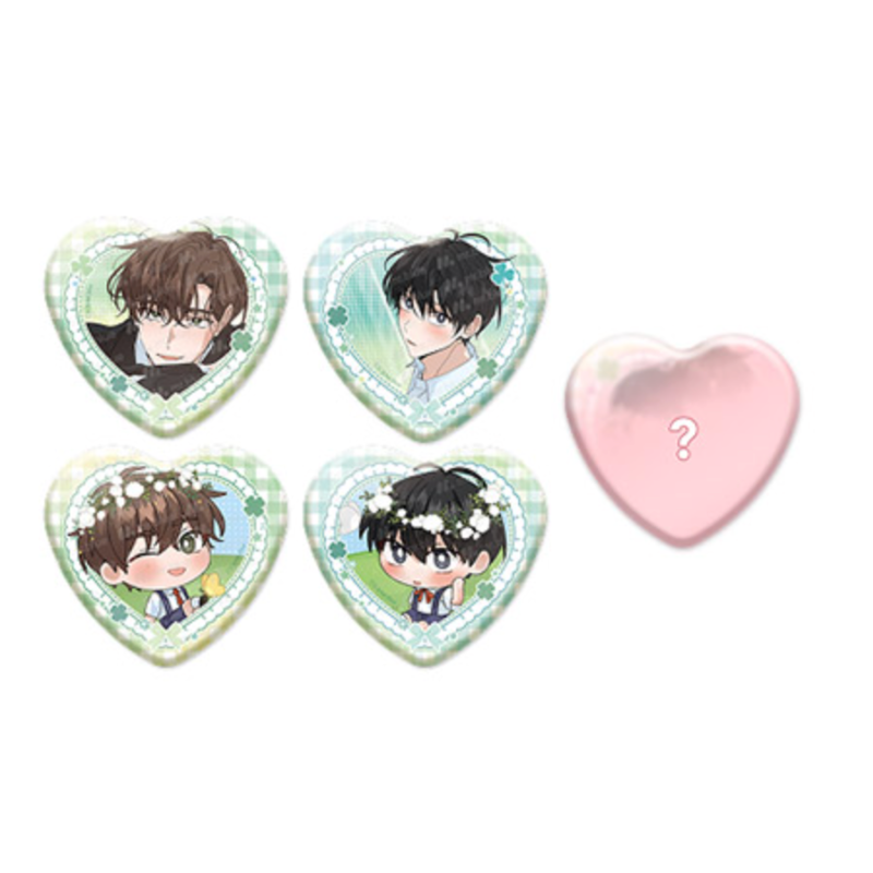 Newlywed Special Admission - Heart Pin Button (Random)
