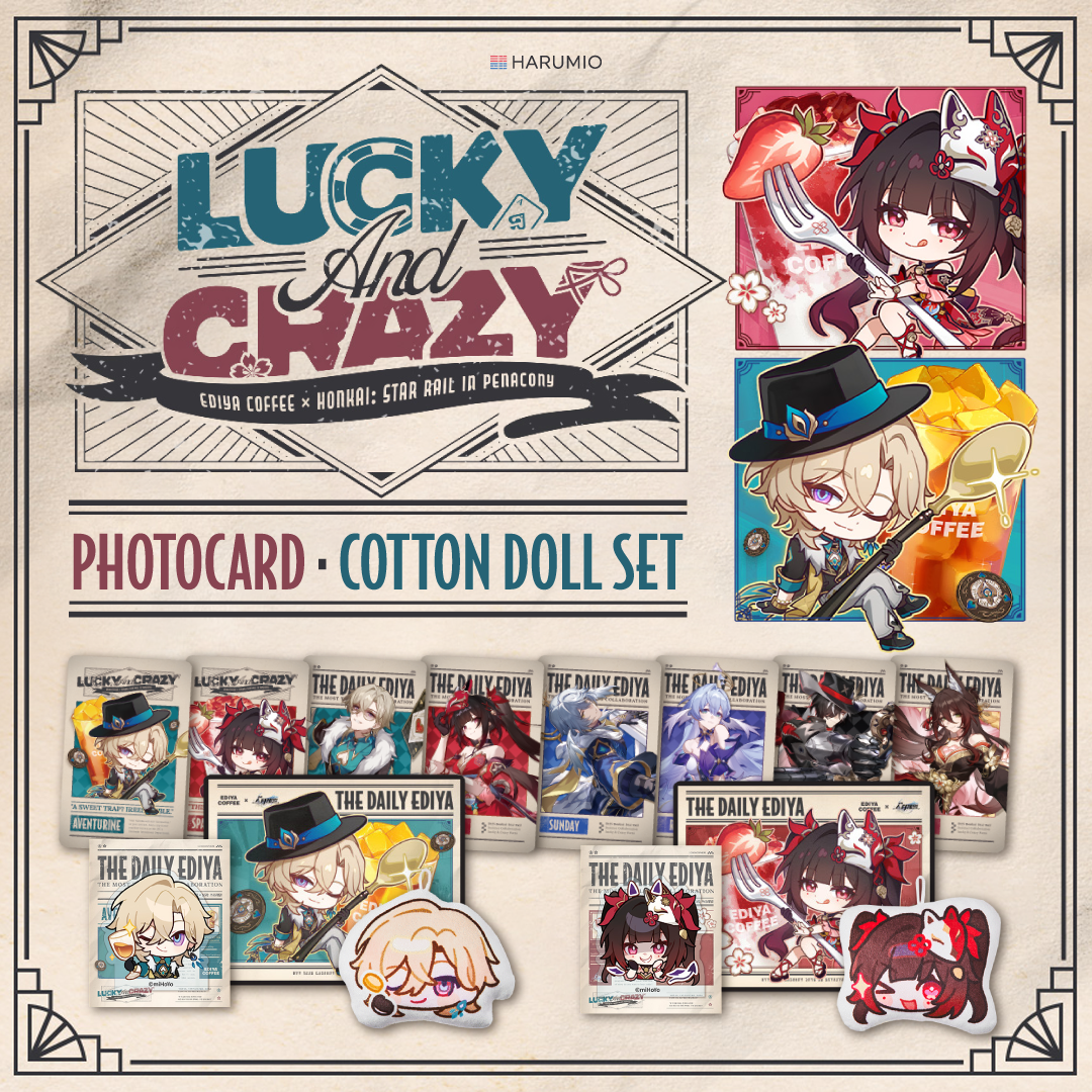 EDIYA Coffee X Honkai - Star Rail Photocard (Random)