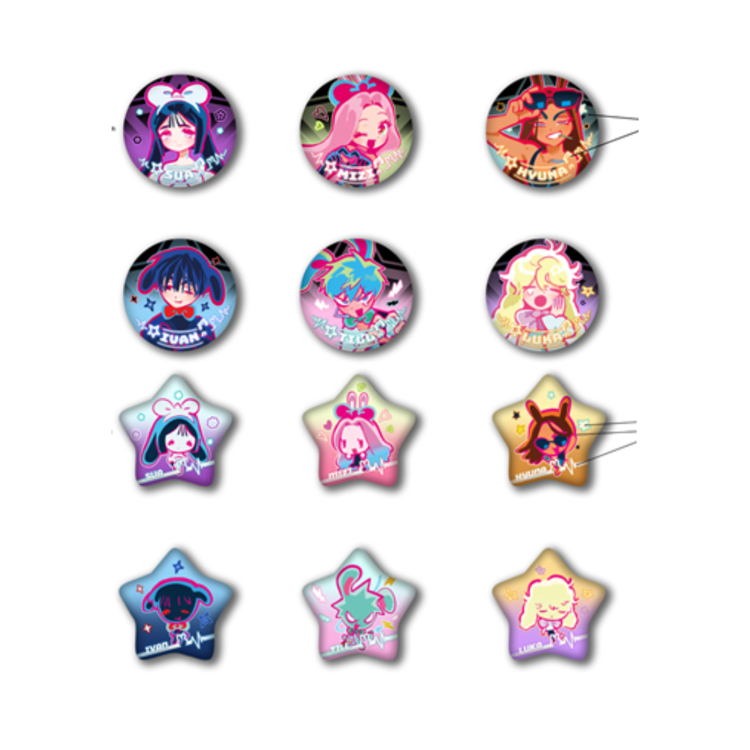 Alien Stage - Rabbit Series Random Badge – Harumio