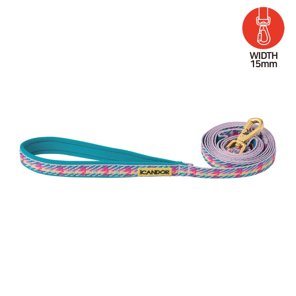 iCANDOR - Gentle Leash Bolt 1.6m (15mm) Edinburgh Check