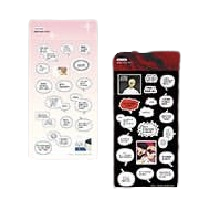 Homeless - Homecoming Day Popup Store - Famous Quote Sticker Set (2 Types, Random)