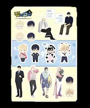 Homeless x ANIPLUS - Domo Song Stickers - ANIPLUS - Stickers - Harumio
