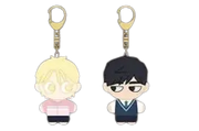 Homeless - Homecoming Day Popup Store - Mini Figure Keyring (Ha-jun, Eun-young) - WEBTOON FRIENDS - - Harumio