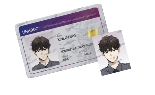 Fashion (PASSION) - UNHRDO Ring Shinru ID Card & ID Photo Set - Creative Horizons - - Harumio