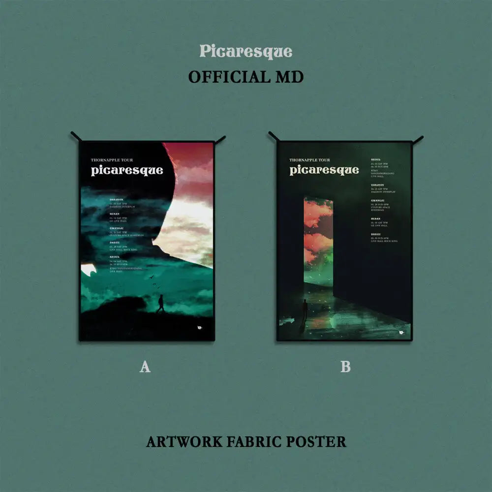 THORNAPPLE - 'Picaresque' Artwork Fabric Poster - THORNAPPLE - Home & Living, Accessories - Harumio