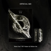 THORNAPPLE - 'Black Star' PET Poster & Sticker Set - THORNAPPLE - Clothing - Harumio