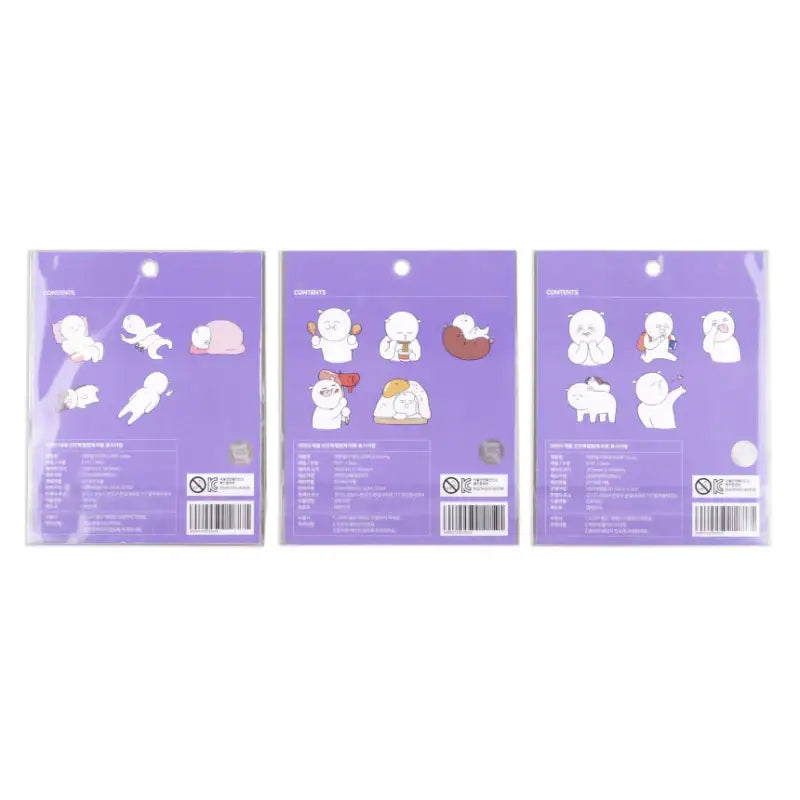 College Diary - Deco Sticker - Webtoon Friends - Stickers - Harumio