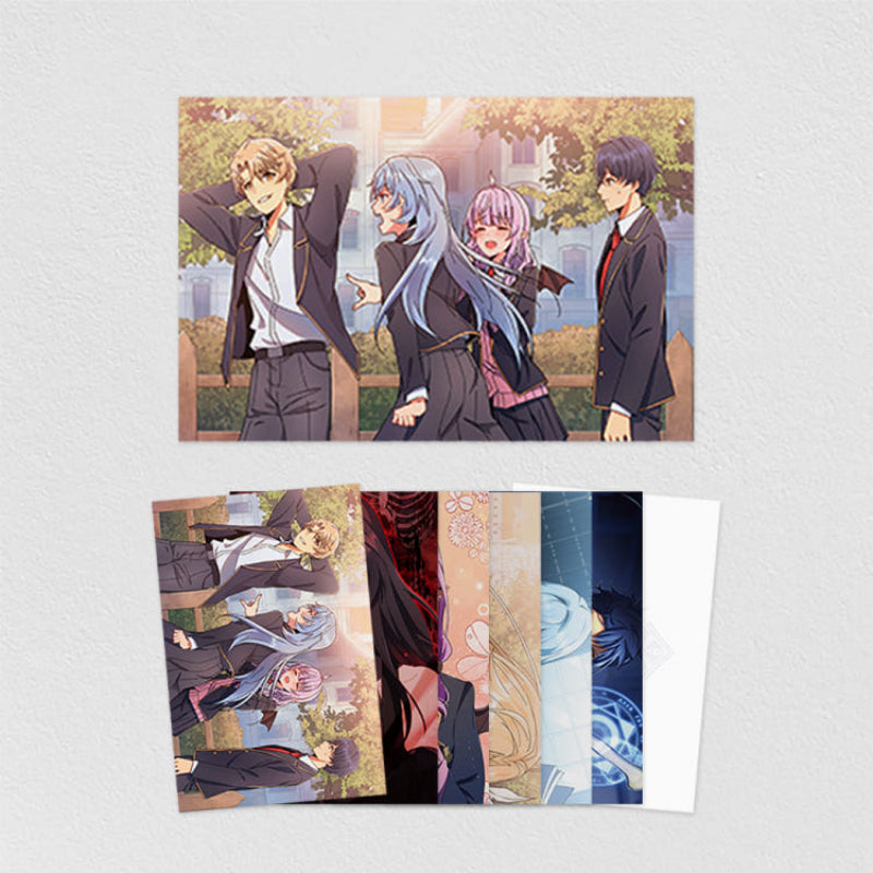 Necromancer Academy and the Genius Summoner - Postcard Set - Official W - Postcard - Harumio