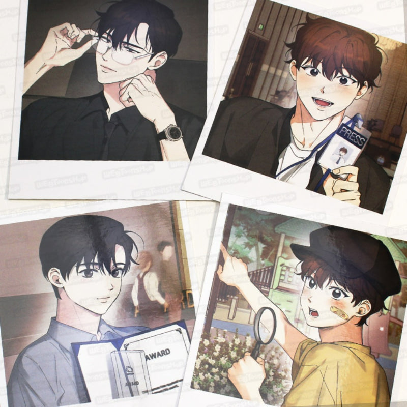 Part-Time Partner - 4 Polaroids - Webtoon Shop - Polaroid - Harumio