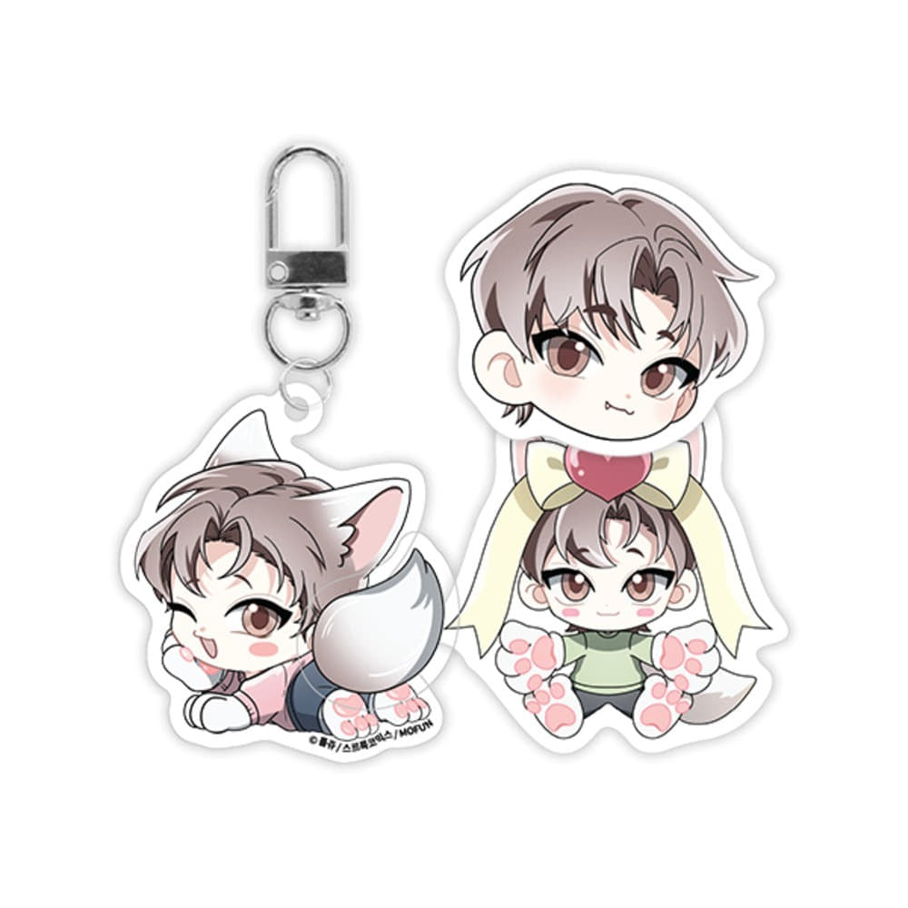 HONBUL: Frame of the Soul - Tail Spinning Acrylic Keychain Set