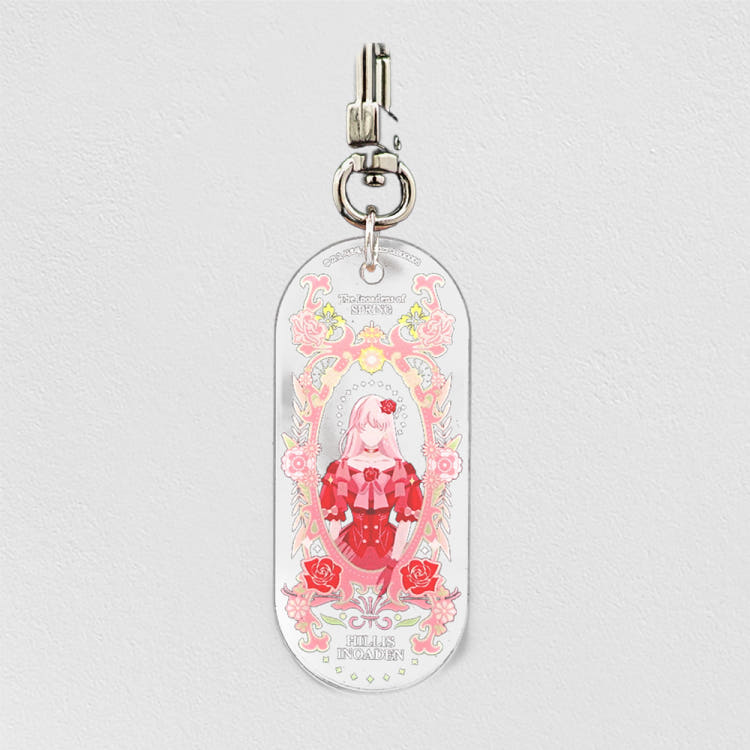 Solitary Lady - Acrylic Keychain