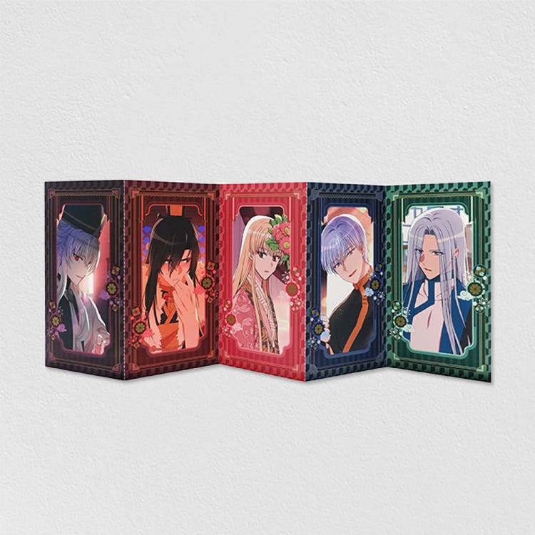 The Concubine Contract - Accordion Postcard Set - Official W - Postcard - Harumio