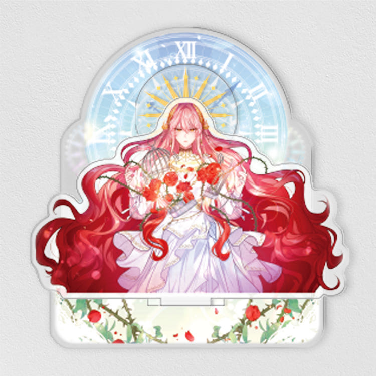 Solitary Lady - Acrylic Diorama - Official W - Acrylic Diorama - Harumio