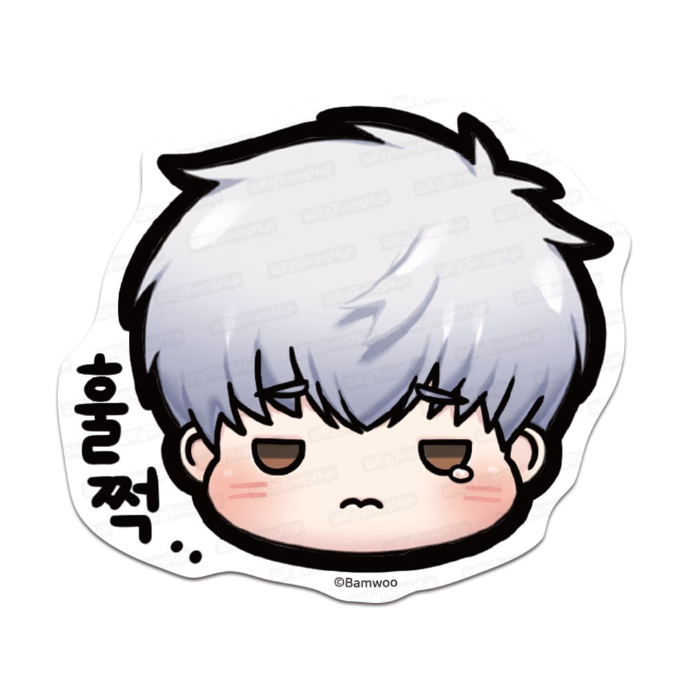 Cherry Blossoms After Winter - Favourite Big Piece Sticker No. 1 Emoticon Set B