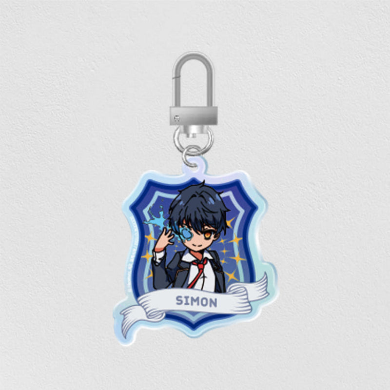 Necromancer Academy and the Genius Summoner - Acrylic Keyring - Official W - Acrylic Keyring - Harumio
